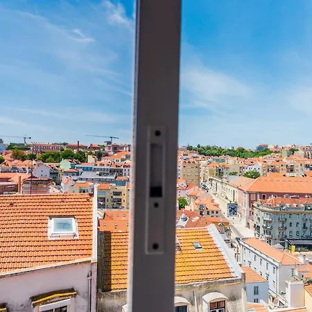 Appartement Downtown Castle And River View Lissabon